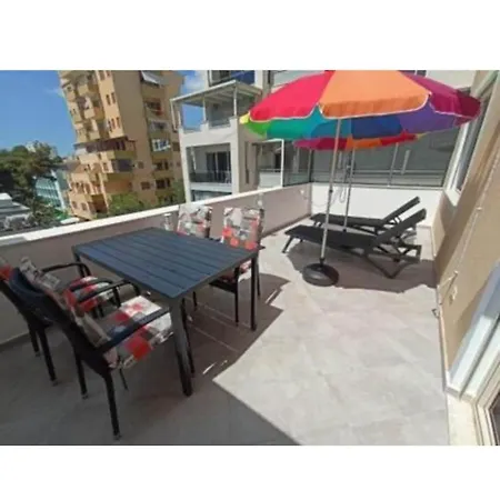 Appartamento Cosy With Sunny Terrace, Illyria Beach, Durres, Albania Durrës